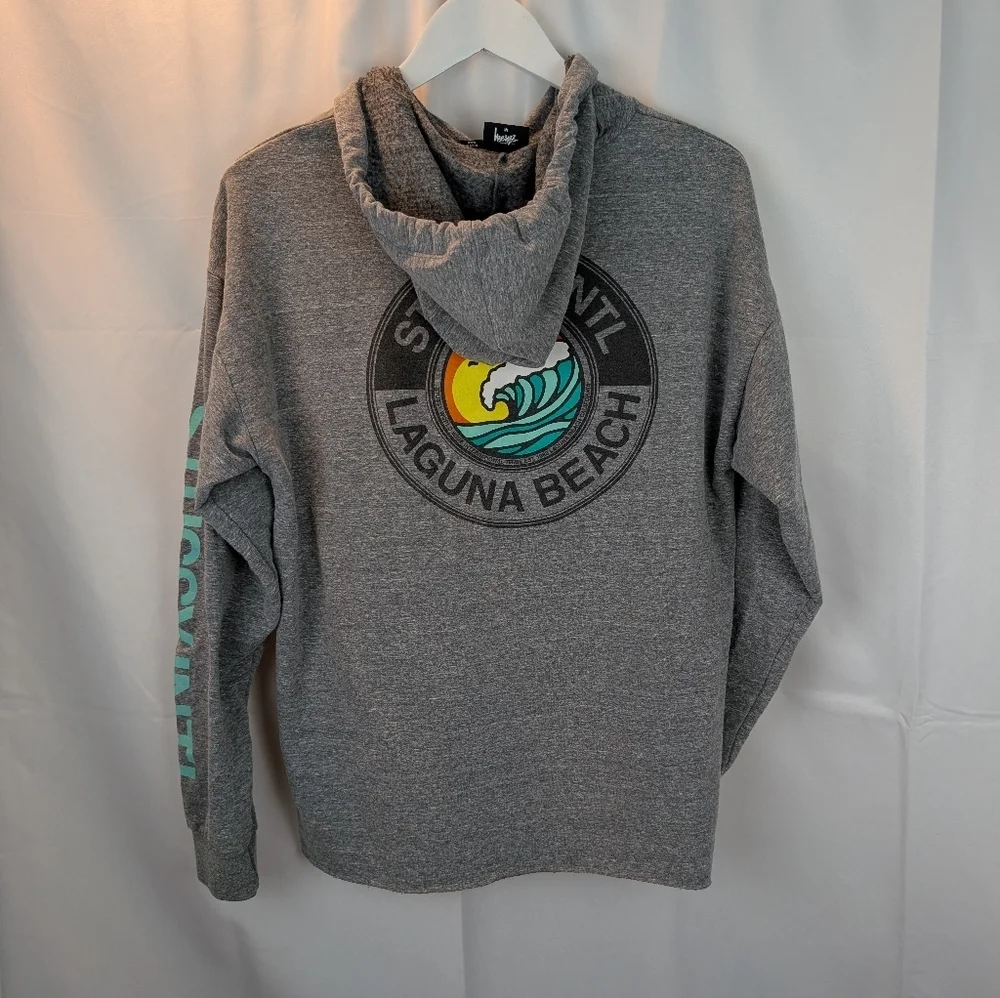 Stussy International Gray Hoodie Size M In VGUC - Picture 7 of 13